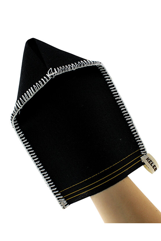 EL DOKUMA SİYAH TELLAK KESE %100 DOGAL