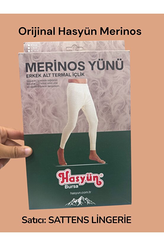 Erkek Yün Tek Alt Içlik 1001 % 75 Yün 25 Akrılık