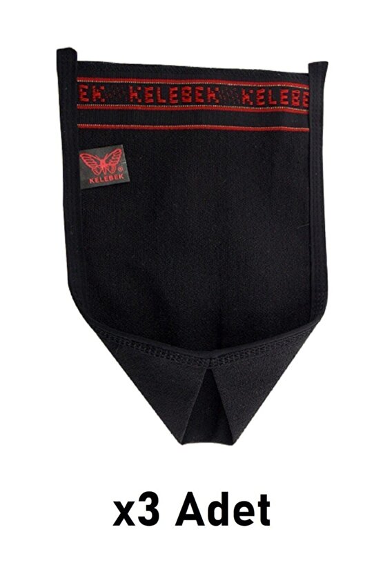 Tellak Süper Kalın Siyah Kıvrık Banyo Hamam Kesesi 3 Adet