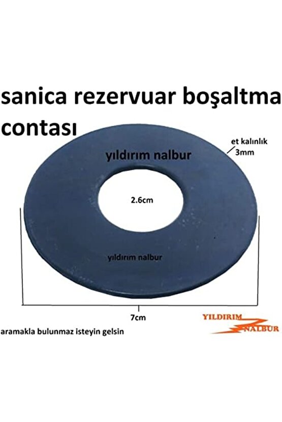 GÖMME REZERVUAR 7CM GÖBEK CONTASI BOŞALTMA BÜYÜK LASTİK CONTA CONTA FxYM 1126906