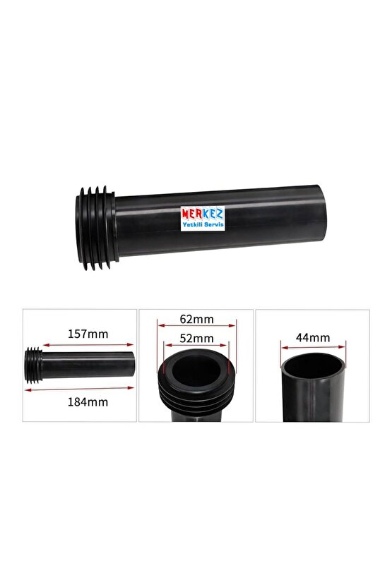 SEREL Gömme Rezervuar Asma Klozet Arası Temiz Su ve Pis Su Bağlantı Boruları