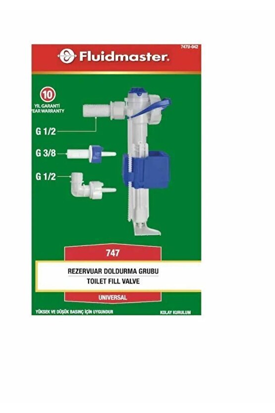 Gömme Rezervuar Flatörü Vitra Serel Fluidmaster