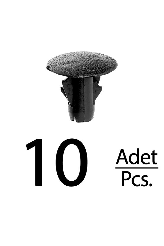 Toyota Rav4 Runner için Arka Çamurluk Klipsi- 10 Adet