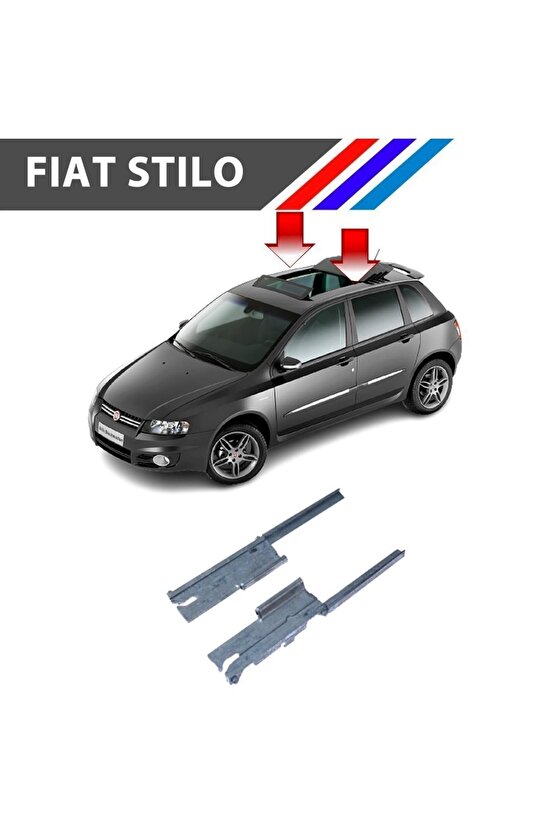 Fiat Stilo Için Sunroof Tamir Parçası Metal Takım 2li Sağ Sol Set
