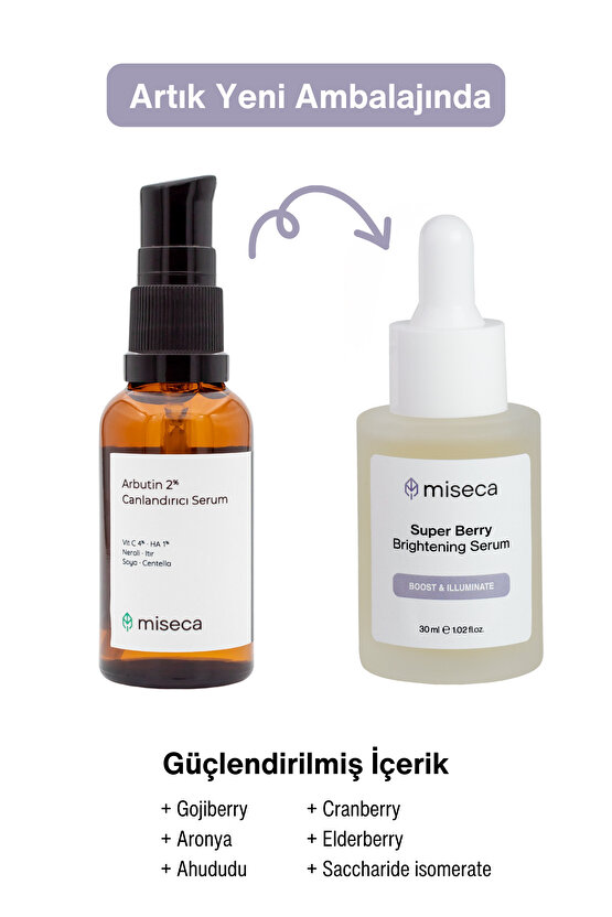 Super Berry Canlandırıcı Ve Ton Eşitleyici Serum 30 ml | Arbutin C Vitamini