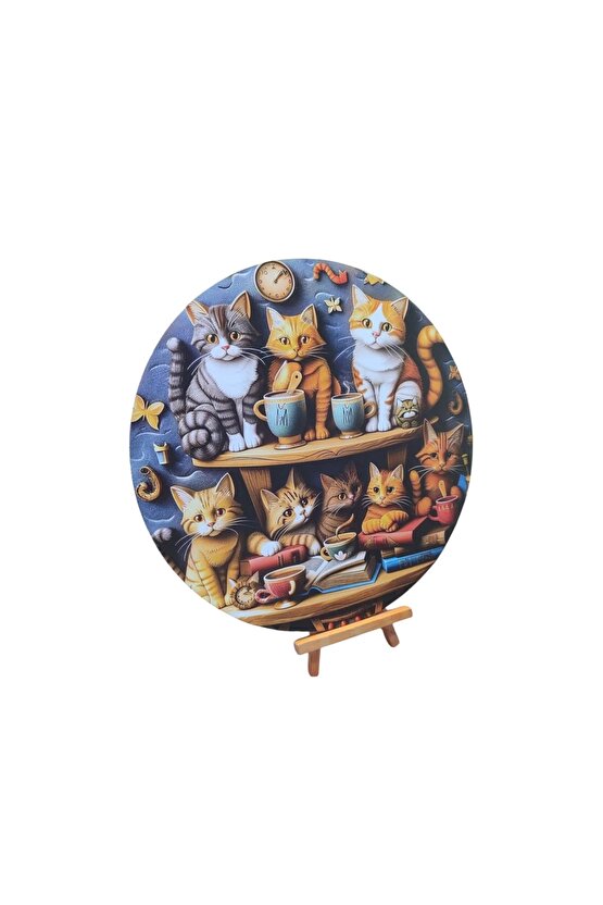 Şımartan Yavru Kediler Duvar Tablosu