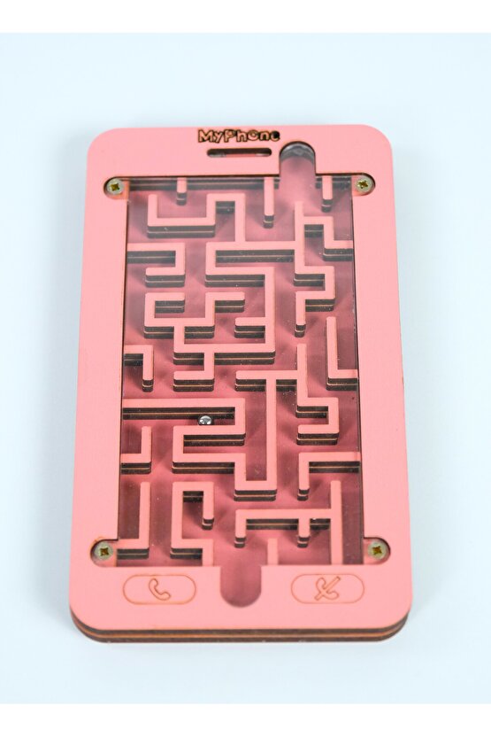 Ahşap Labirent Oyunu, Labirent Oyuncak, Zeka Oyunları, Çocuklara Hediye, Masa Aktivitesi