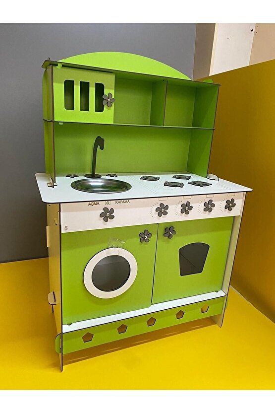 Oyuncak Mutfak, Ahşap Oyuncak Mutfak, Montessori Mutfak, Ahşap Oyuncak, Erkek Çocuk Oyuncakları