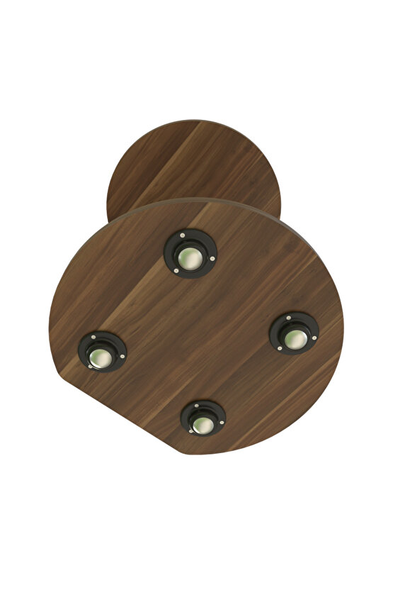 Tekerlekli C Yan Sehpa | Koltuk ve Yatak Yanı Laptop Masası | Taşınabilir Pratik Servis Sehpa Modeli