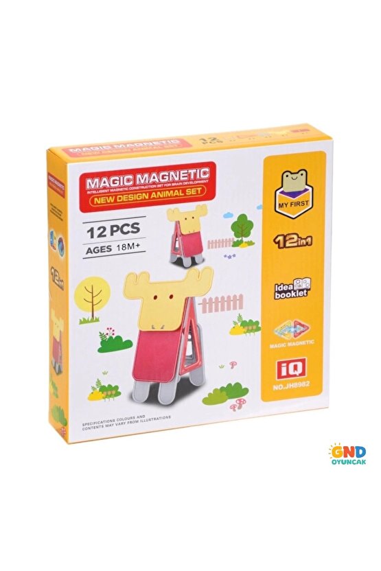 MANYETİK GEYİK BLOK SETİ