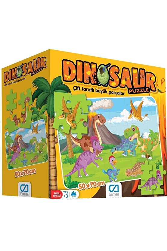 5139 Dinazorlar Yer Puzzle -ca Games