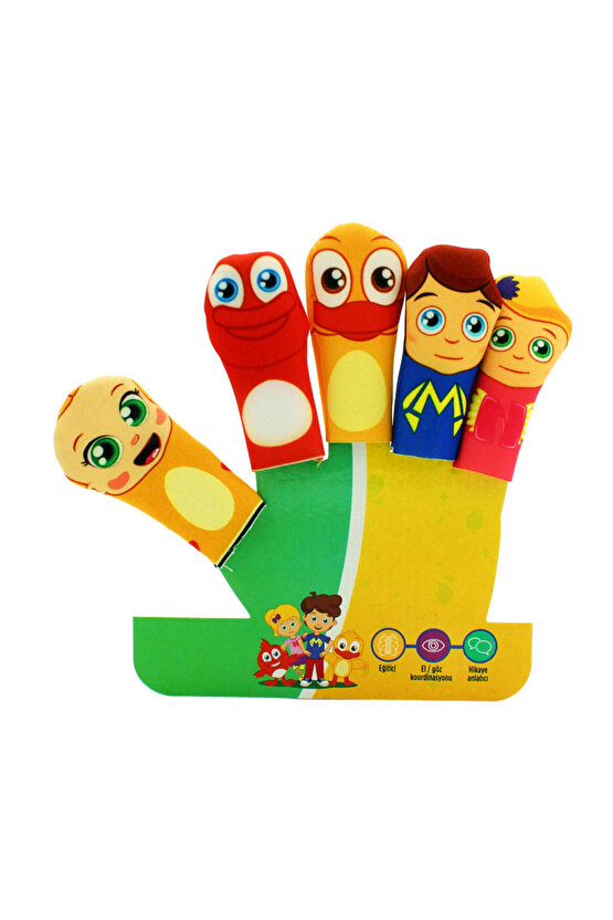 Sevimli Dostlar Parmak Kukla Seti 83926