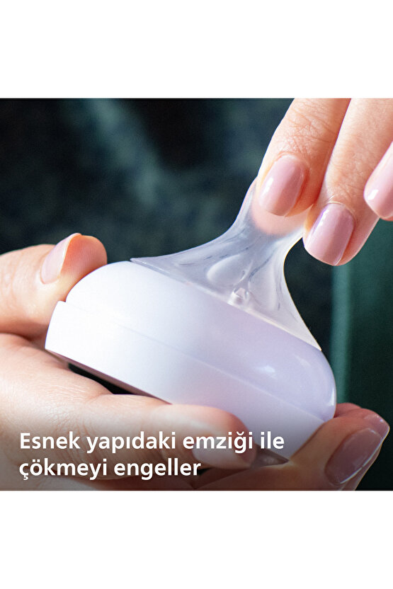Philips SCY67001 Doğal Tepkili Anti-Kolik PP Biberon 125 ml 0-3 ay