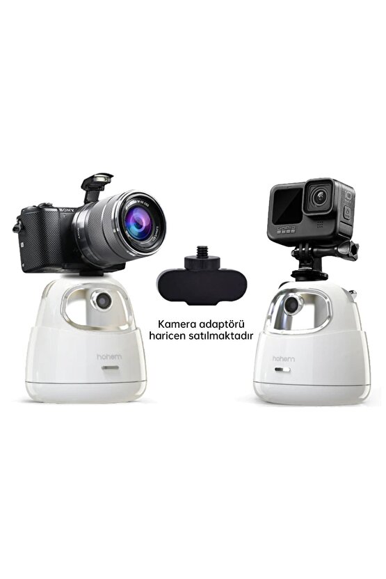 Go Gimbal 360° Akıllı Selfie & Video Takip Gimbal Otomatik Yüz Ve Nesne Izleme Vlog Çekimi