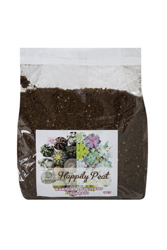 Happily Peat Kaktüs - Sukulent Toprağı 3 L