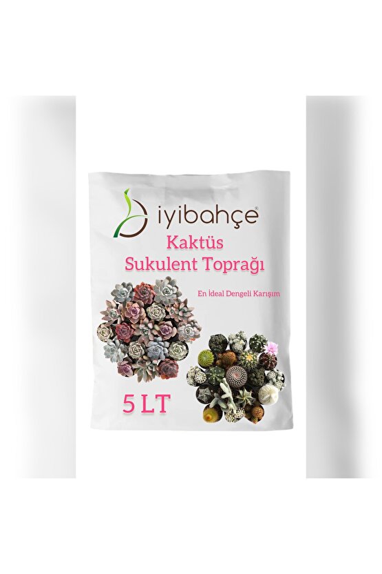 KAKTÜS-SUKULENT TOPRAĞI 5 LT