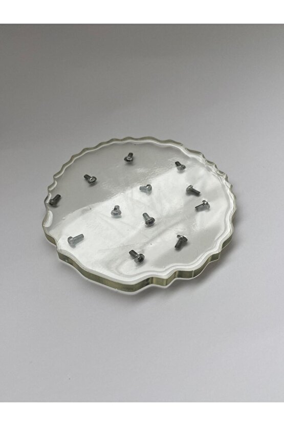 El Yapımı Epoksi Bardak Altlığı 6