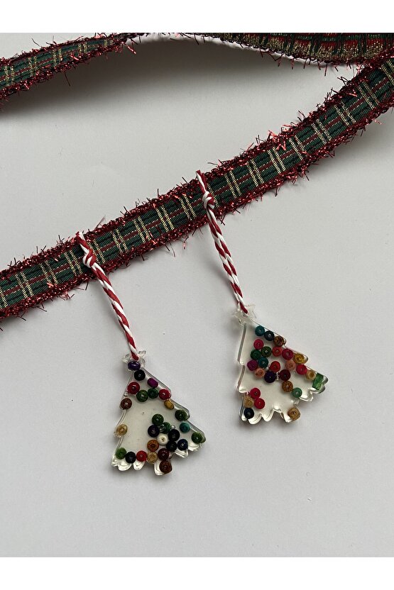 Çam Ağacı Formunda Epoksi Yılbaşı Ağacı Süsü 11