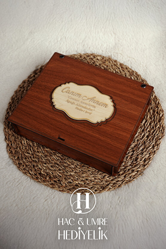 Anneye Hediye | Anne Doğum Günü Hediyesi | Anneler Günü Hediyesi | Kadife Kuran Şal İnci Tesbih Seti