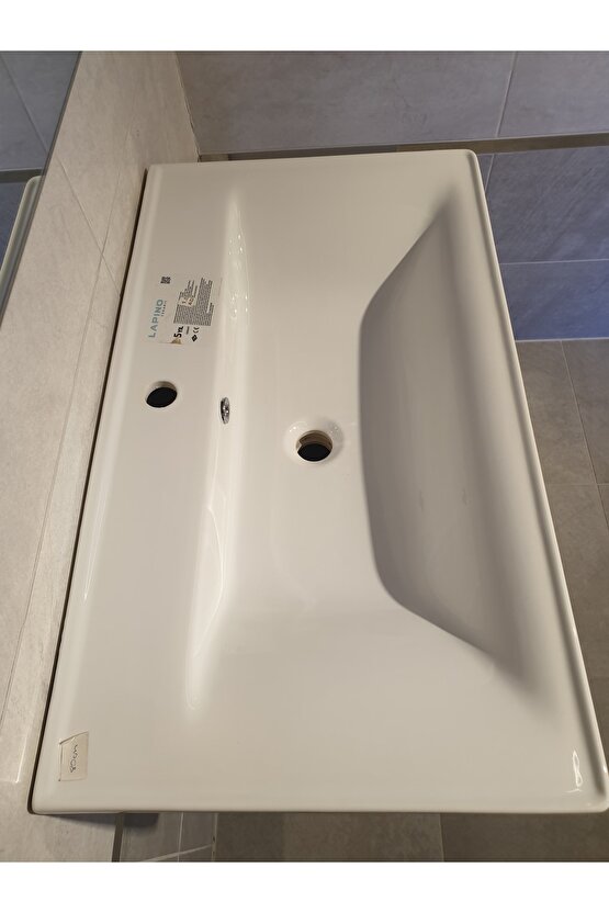 Maria 80 Cm Beyaz Banyo Dolap Takımı