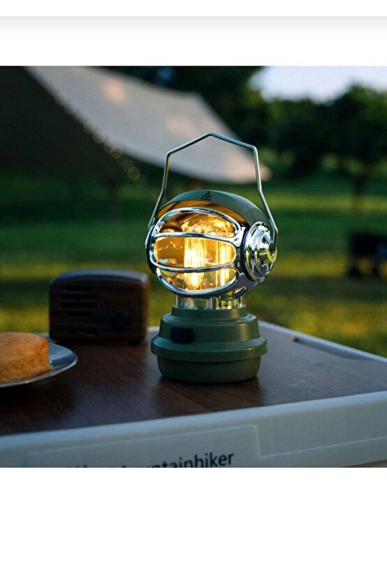 robot USB şarj edilebilir el feneri çadır su geçirmez kamp feneri