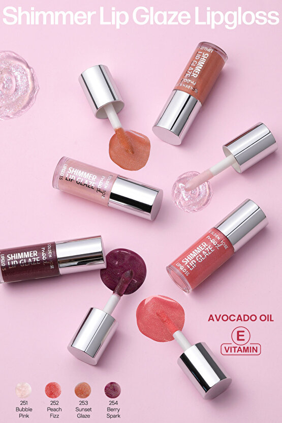 Mood Lip Combo Set - Defining Dudak Kalemi No:09 - Satiny Matte Ruj No:07 - Shimmer Dudak Parlatıcıs