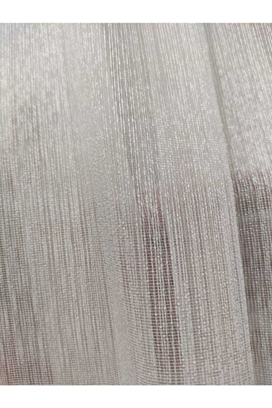 Nora 13 Sık Pile Ekru Tül Perde 24