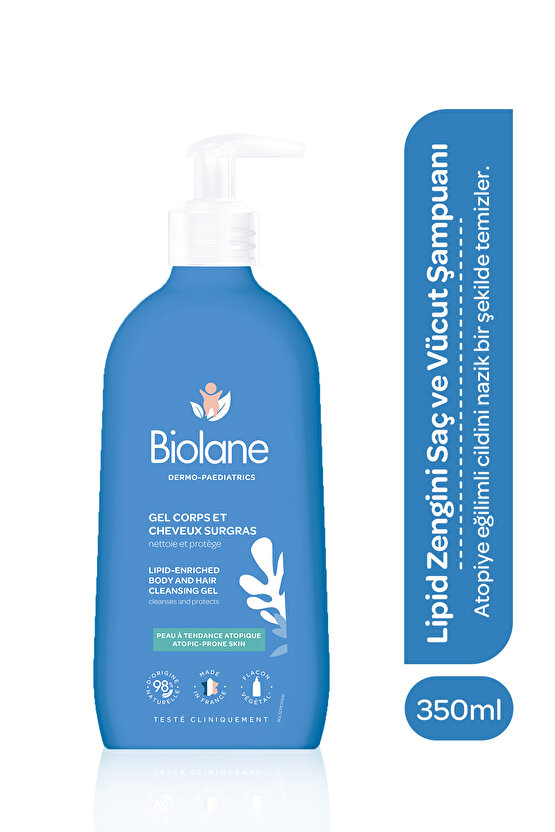 Saç Ve Vücut Şampuanı (KURU VE ATOPİK CİLT) 350 ml