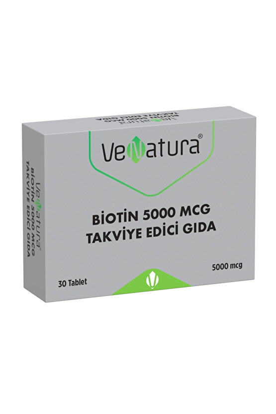 Biotin 5000 mcg 30 Tablet - (SKT: 102027)