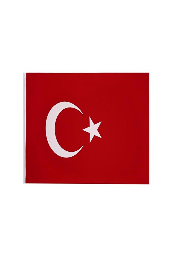 Dikey Türk Bayrağı 50 x 75 cm Alpaka Kumaş