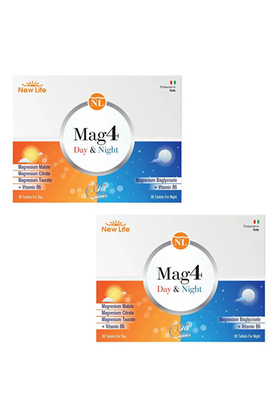 Mag4 Day Night 30 + 30 Tablet X2