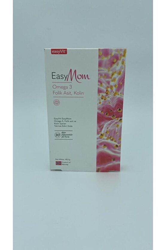 Easyvit Easymom 30 Çiğnenebilir Jel Form