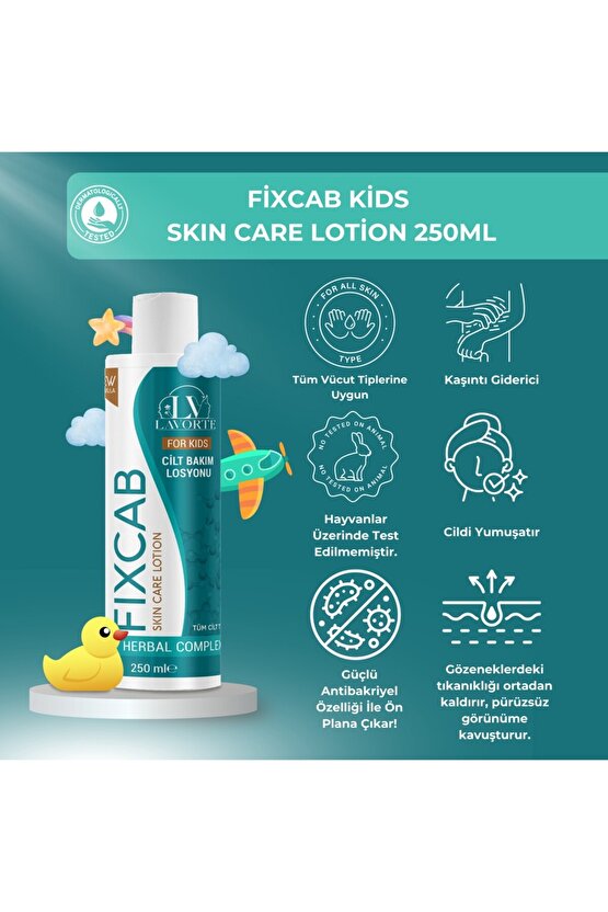 Fıxcab Çocuklar Için ( Ve ) Vücut Losyonu
