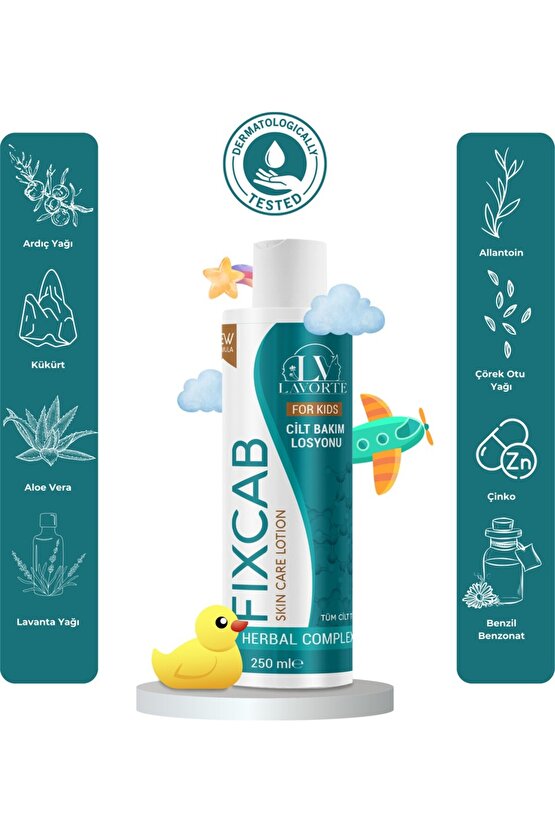 Fıxcab Çocuklar Için ( Ve ) Vücut Losyonu