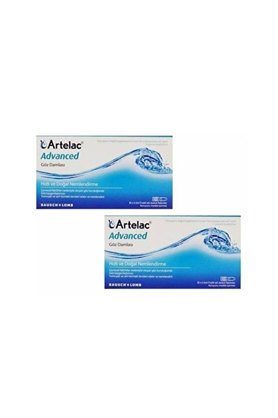 Bausch Lomb Artelac Advanced Göz Damlası 2 Adet
