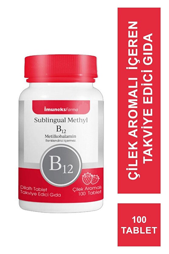 Sublingual Methyl B12 100 Tablet