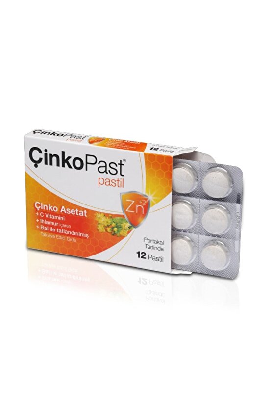 Çinkopast C Vitamini Ihlamur Bal Pastil