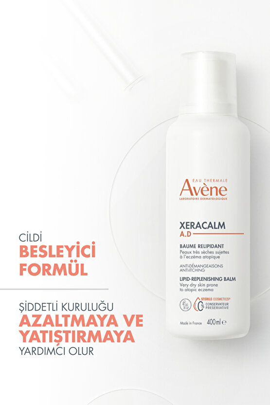XeraCalm A.D Atopiye Eğilimli Ciltler için Nemlendirici Balsam 400 ml