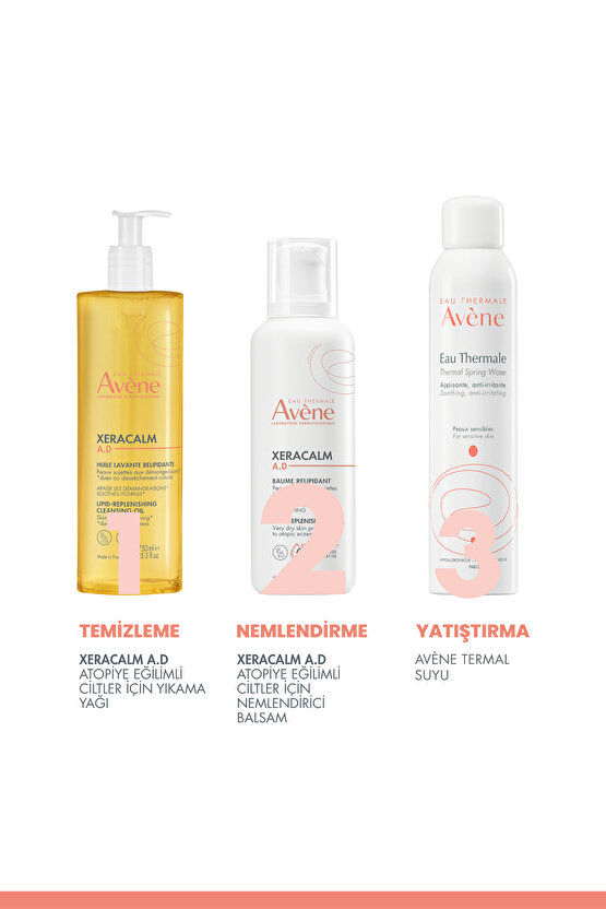 XeraCalm A.D Atopiye Eğilimli Ciltler için Nemlendirici Balsam 400 ml