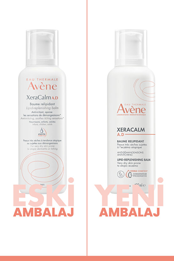 XeraCalm A.D Atopiye Eğilimli Ciltler için Nemlendirici Balsam 400 ml