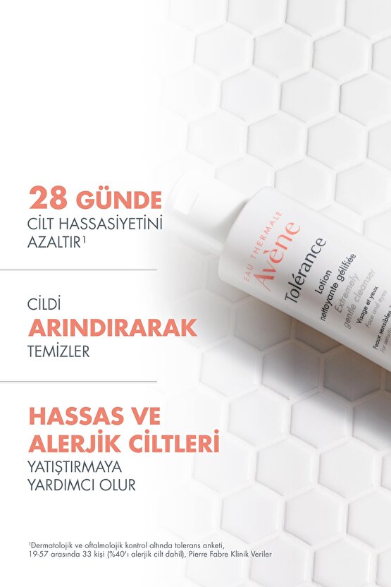 Tolerance Lotion Hassas Ciltler için Yatıştırıcı Temizleme Losyonu 200 ml