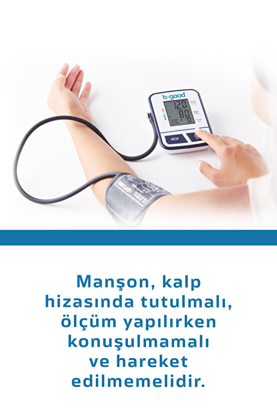 Tam Otomatik Koldan Dijital Tansiyon Aleti