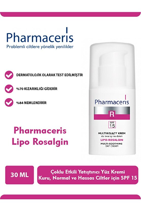 Lipo Rosalgin Cream For Dry Skin 30 ml Kuru Ciltler Için Yatıştırıcı Krem
