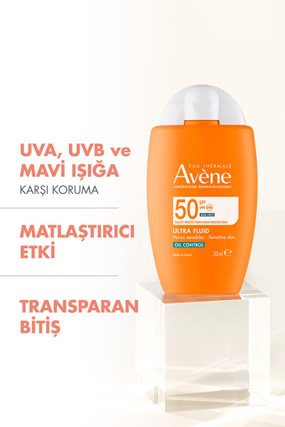 Ultra Fluid Oil Control SPF50 Yağlı Ciltler İçin Çok Yüksek Korumalı Güneş Kremi 50 ml
