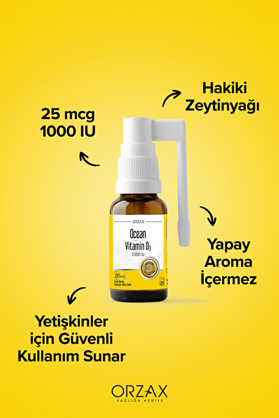 Vitamin D3 1000IU 20ml Sprey