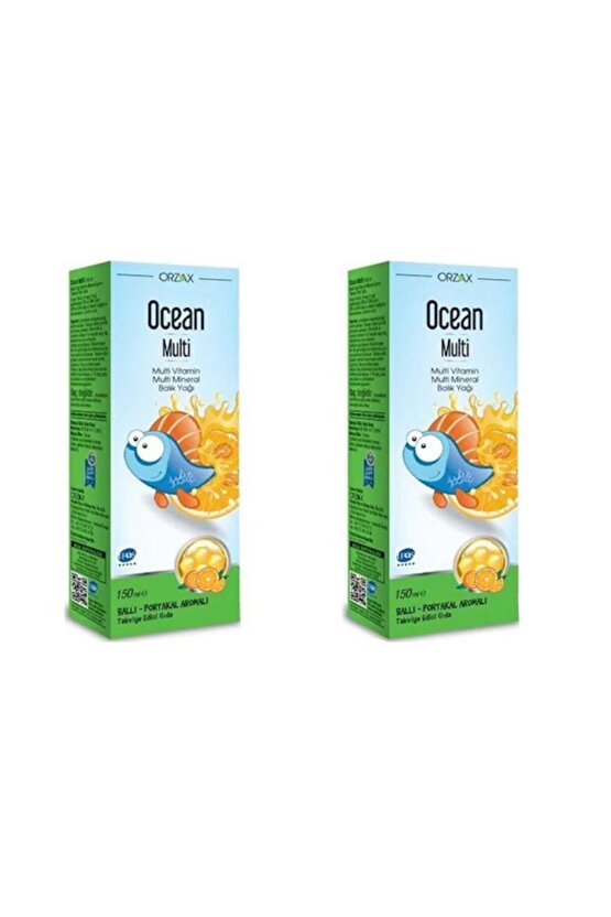 Takviye Edici Şurup Ocean Multi Şurup 150 Ml 2 Adet