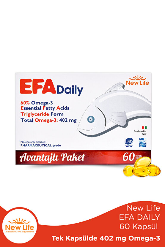 Efa Daily 60 Kapsül