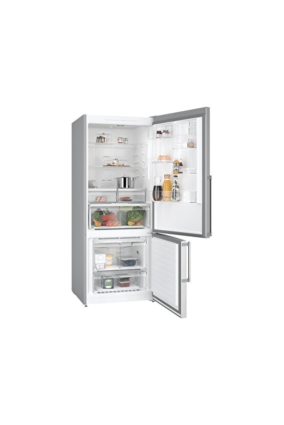 BD3076IECN E Enerji Sınıfı 578 Lt Alttan Derin Donduruculu NoFrost Buzdolabı Inox