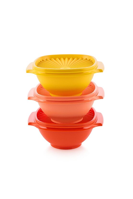 Yıldız Kap 3lü Buzdolabı Saklama Kabı 830ml