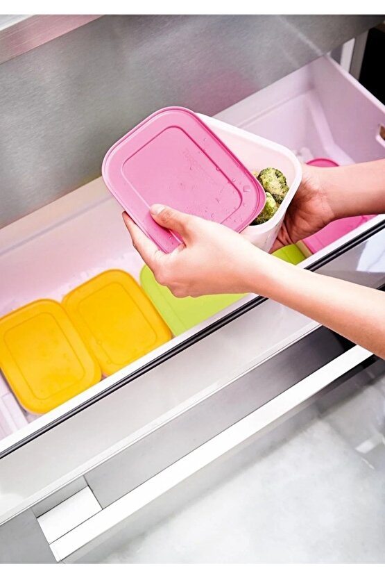 Beyaz Alaska Kap 5li Set 5 Parça 1 - 1,99 L Plastik